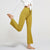 Pantalon Yoga Sans Couture Avant - Jaune / S