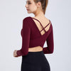 Pull Yoga Glamour - Bordeaux / S