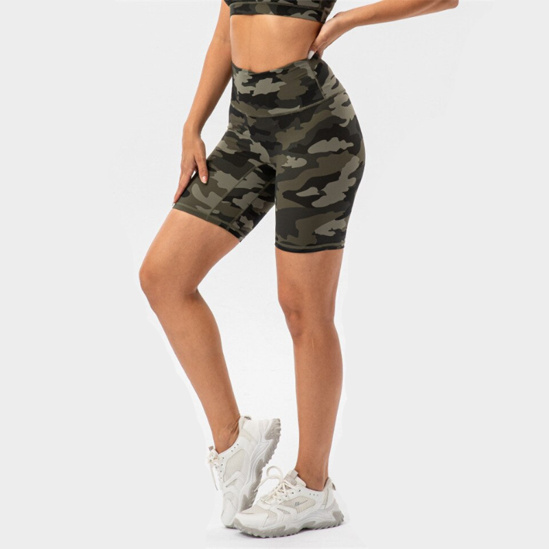 Short Yoga Militaire - Vert olive / S