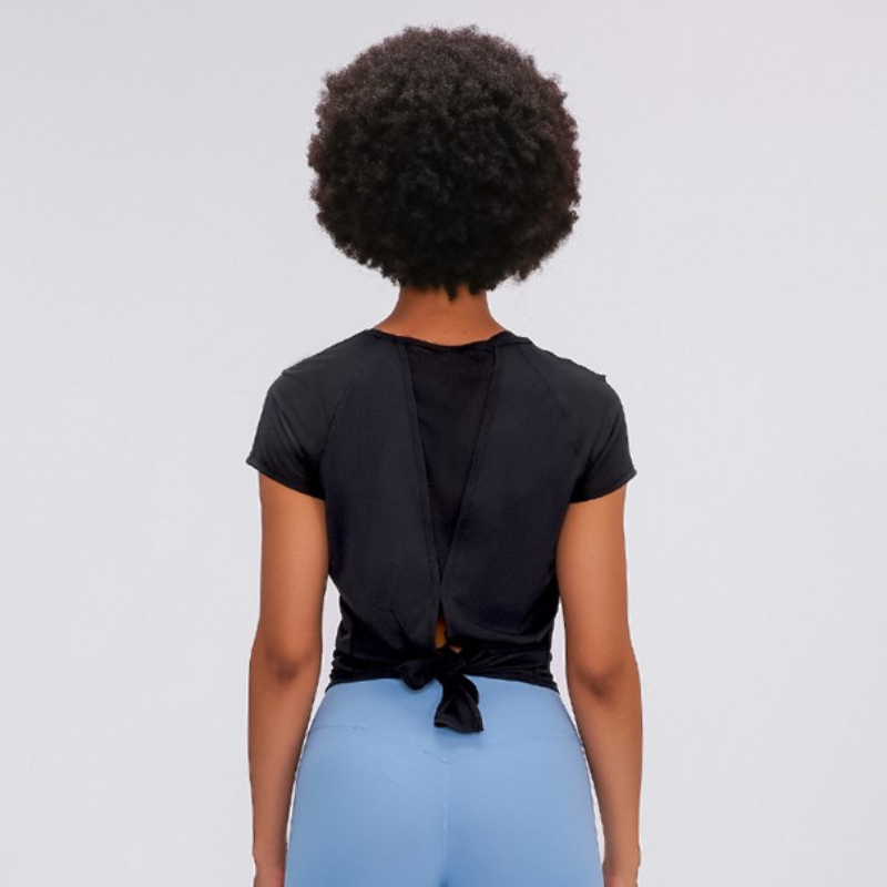 T-shirt Yoga Black Panther - Noir / XS