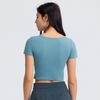 T-shirt Yoga Echancré