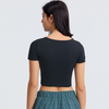 T-shirt Yoga Echancré