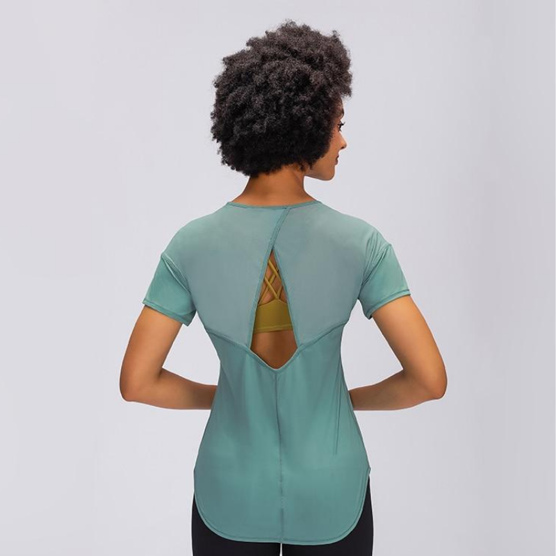 T-shirt Yoga Vert - Vert / XS