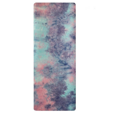 Tapis de Yoga Antidérapant Tye and Dye - Bleu